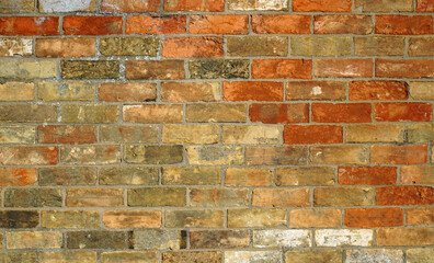 Reclaimed Brick Wall Background