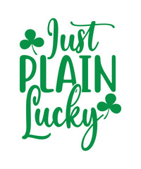 St Patrick's Day SVG Bundle, Lucky svg, Irish svg, St Patrick's Day Quotes, Shamrock svg, Clover svg, Cut File