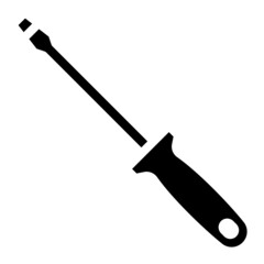screw glyph icon