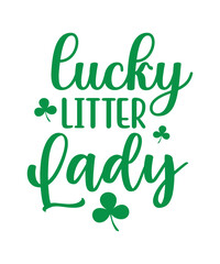 St Patrick's Day SVG Bundle, Lucky svg, Irish svg, St Patrick's Day Quotes, Shamrock svg, Clover svg, Cut File