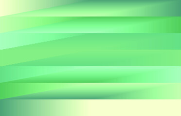 Naklejka premium Abstract green background with lines.