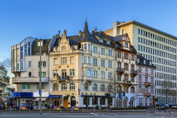 Fototapeta na wymiar Stadtplatz square, Frankfurt, Germany