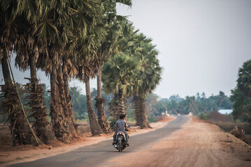 Exploring Dawei Peninsula by motorcycle, Tanintharyi Region, Myanmar (Burma)