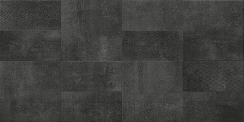 dark cement texture mosaic background