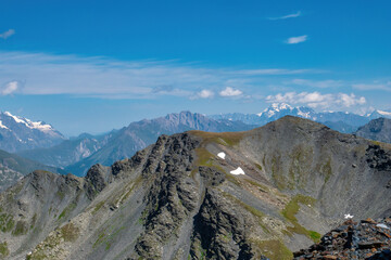 view of Valley Col du Petit-Saint-Bernard