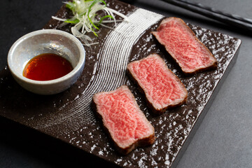 Japanese A5 Wagyu Slice Cut Steak Yakiniku