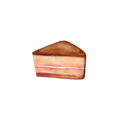 slice of chocolate cake