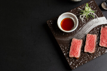 Japanese A5 Wagyu Slice Cut Steak Yakiniku