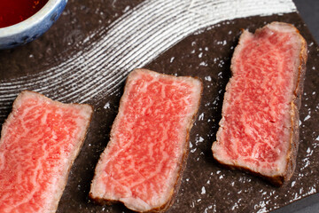 Japanese A5 Wagyu Slice Cut Steak Yakiniku
