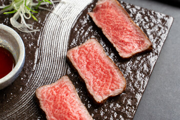 Japanese A5 Wagyu Slice Cut Steak Yakiniku
