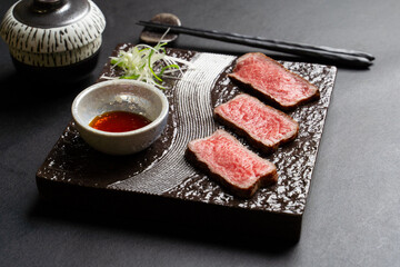 Japanese A5 Wagyu Slice Cut Steak Yakiniku