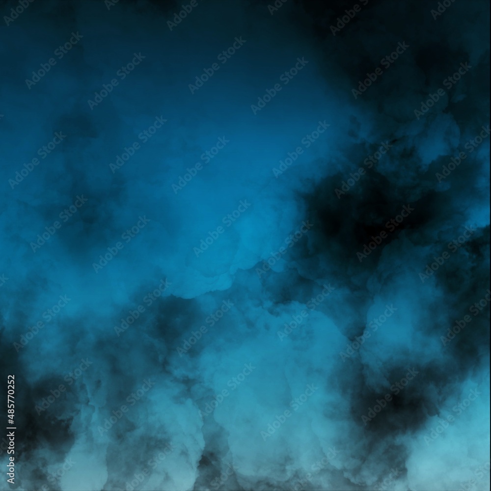 Canvas Prints fog or mist transparent effect isolated on dark background