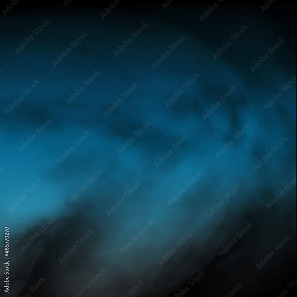 Wall mural fog or mist transparent effect isolated on dark background