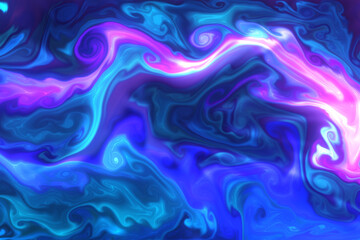 Fototapeta na wymiar abstract blue background with bubbles