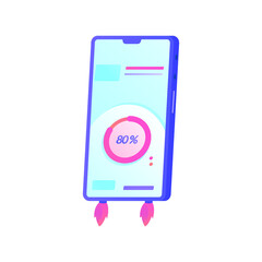 handphone Performa Illustration