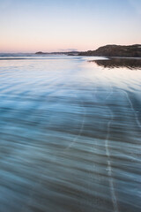 Black Rock Sands Beach at sunrise, near Porthmadog, North Wales