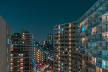 東京マンションエリアの風景