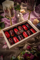 Box of eclairs