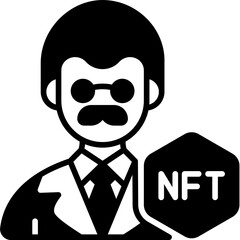 collector glyph icon