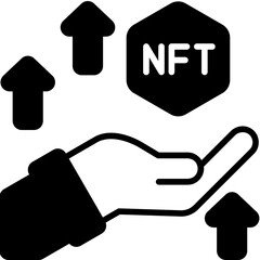 investment glyph icon