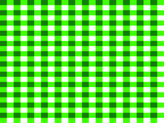 green and white check pattern