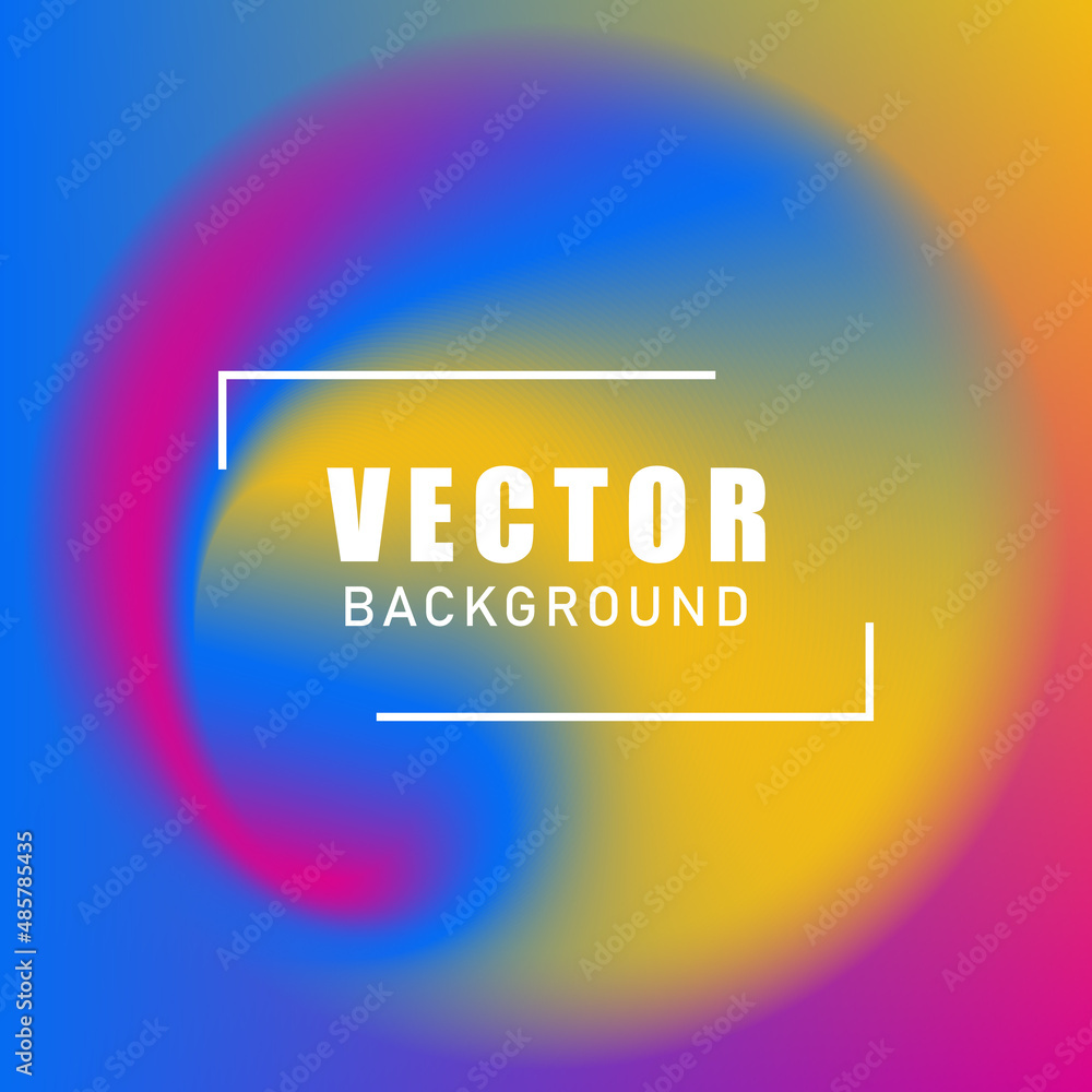 Poster abstract fluid gradient. minimal modern poster. vector background