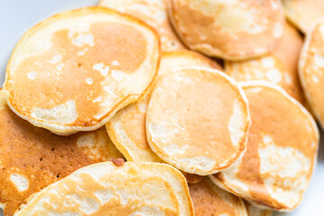Making pancakes
