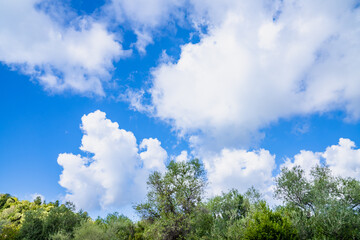 Berge auf Lefkada, Griechenland