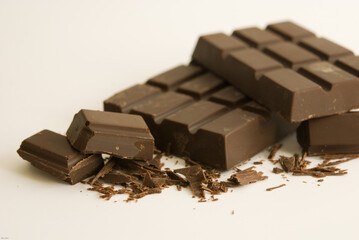 pieces of chocolate