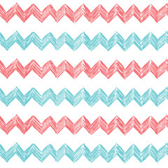 Vector simple pattern with zag zag. Background can be used for wallpapers, pattern fills, web page backgrounds, surface textures.