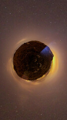Tiny planet étoile