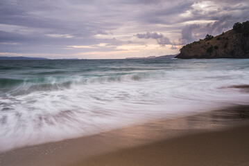 New Chums Beach, Coromandel Peninsula, New Zealand North Island