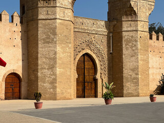 Qasbah Bab Chellah in Rabat, Morocco