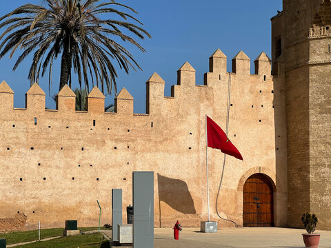 Qasbah Bab Chellah in Rabat, Morocco