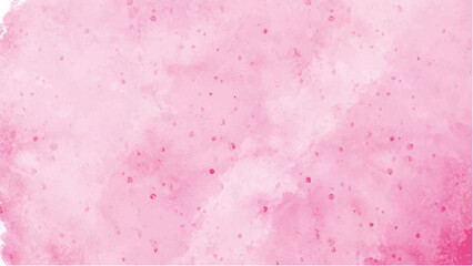 Pink watercolor background for your design, watercolor background concept, vector.