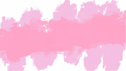 Pink watercolor background for your design, watercolor background concept, vector.