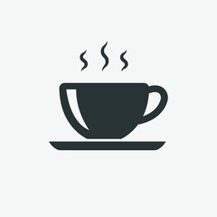 tea, cup, coffee, teapot, drink icon vector isolated. cup, green, cappuccino, espresso symbol sign