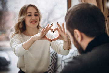 Loving married couple