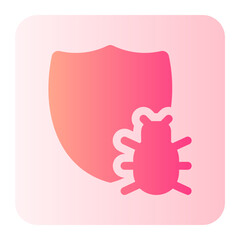 antivirus gradient icon
