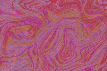 Modern bright background with streaks of paint burgundy paint and the effect of rainbow iridescence