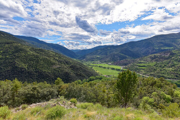 Fototapeta na wymiar Spanien - Katalonien - Alt Pirineu Natural Park