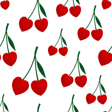 Cherry Heart Images – Browse 67 Stock Photos, Vectors, and Video