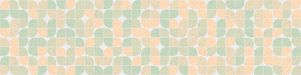 Fototapeta premium Abstract Geometric Pattern generative computational art illustration