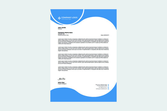 Corporate Latter Head Design 