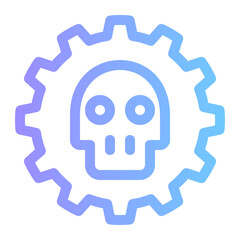 virus gradient icon