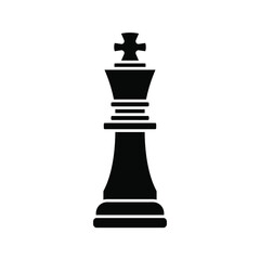 Fototapeta premium Chess icon, Strategy, Checkmate. Vector illustration
