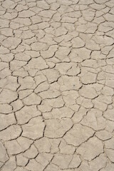 Scorched earth, Cracked earth dried by the sun.
