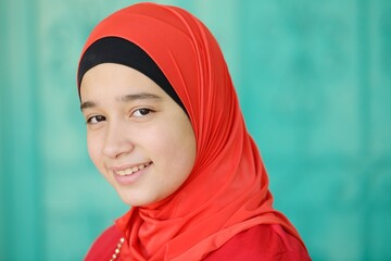Lifestyle posing nice muslim girl , high quality photos