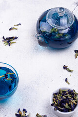 Blue tea Butterfly pea or anchan