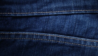 Luxury blue jeans fabric texture background